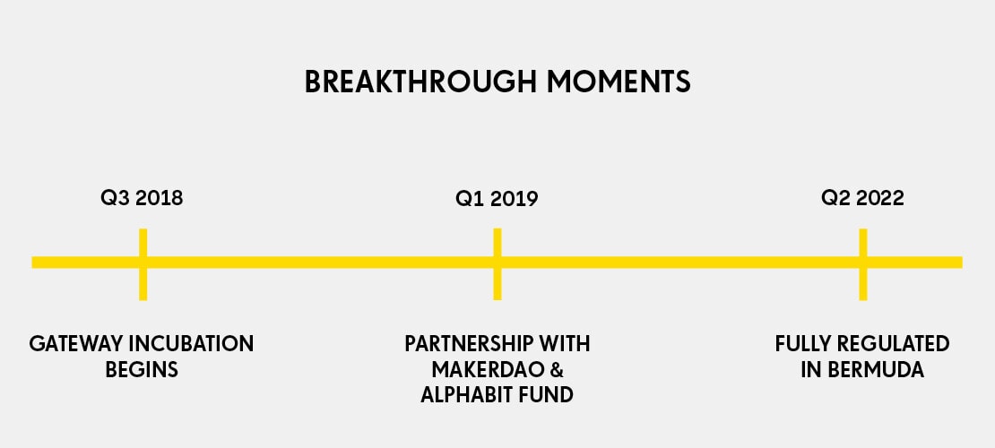 timeline Nayms insurtech portfolio