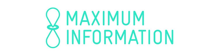 MaxInfo logo, objective tools for subjective decisions